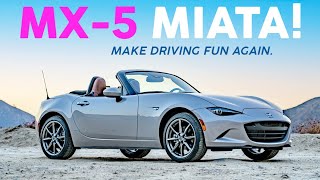 Make Driving Fun Again! - 2023/2024 Mazda MX-5 Miata In-Depth Review