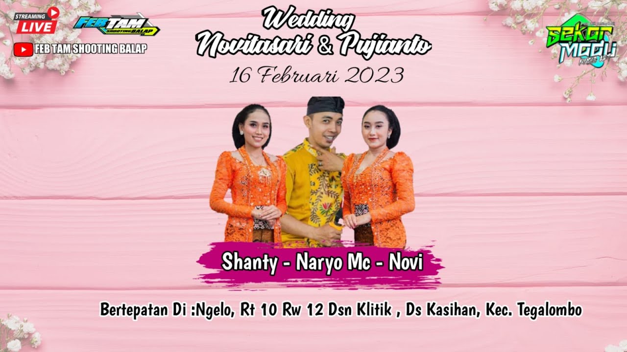 Live Sekar Madu Musik - Di Rmh. Bpk. Wiji ( Ompong ), Ngelo - DTM Audio