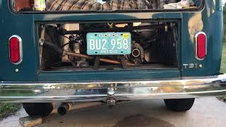 1978 VW Bus with 1.8 Turbo direct injected 2014 Jetta motor swapped at home!