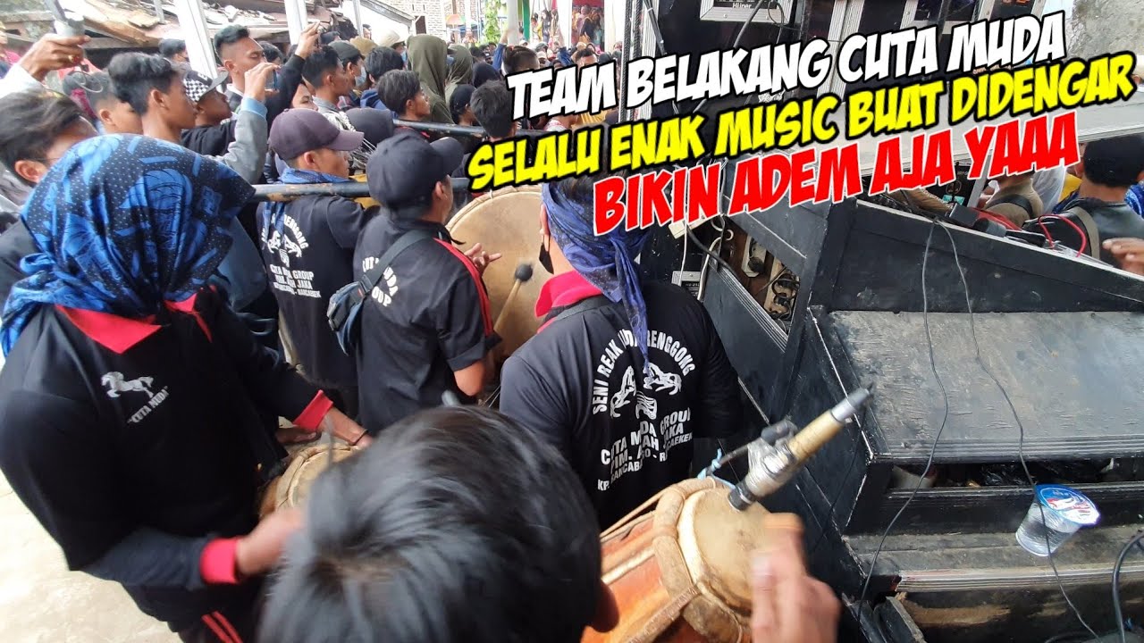 TEAM BELAKANG NYA SELALU BIKIN HEBOH❗❗CUTA MUDA GROUP 🗯 GETIH SUNDA MUDA