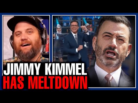 Jimmy Kimmel RAGES After Gutfeld Sets RECORD RATINGS On Fallon CRIES About Stephen Colbert FIring