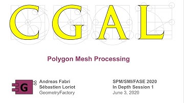 Polygon Mesh Processing Part 1 - In Depth Session
