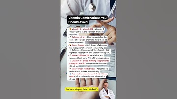 👉 Vitamin Combinations You Should Never Take Together