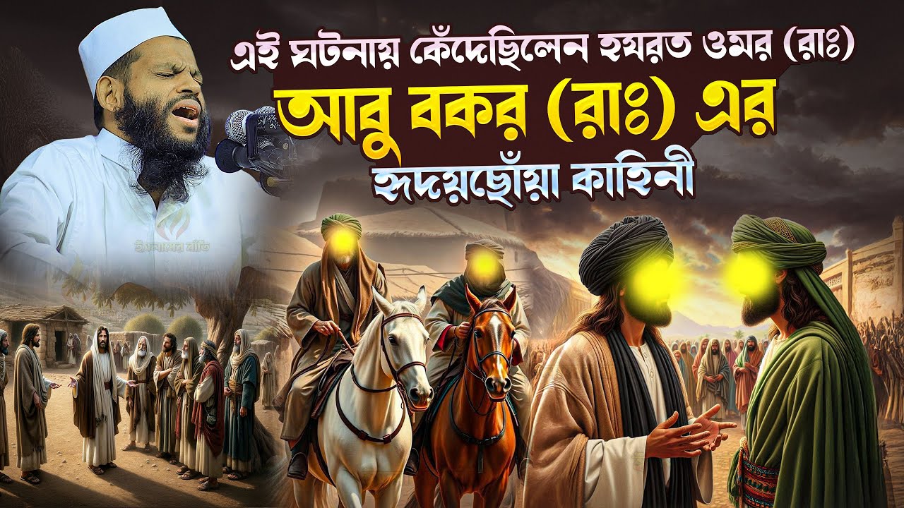 এই ঘটনায় কেঁদেছিলেন ওমর (রাঃ) ; আবু বকর (রাঃ) এর হৃদয়ছোঁয়া কাহিনী | Bangla waz 2026