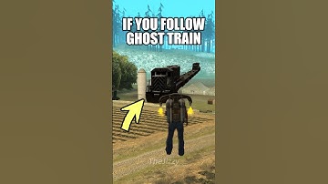 What Happens If You Follow GHOST TRAIN in GTA San Andreas? 😨 #gta #gtasanandreas #secrets
