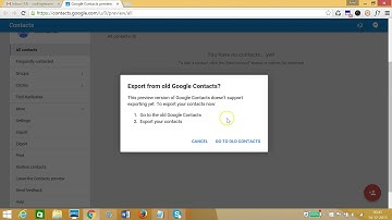 How to Export all your Gmail Contacts?