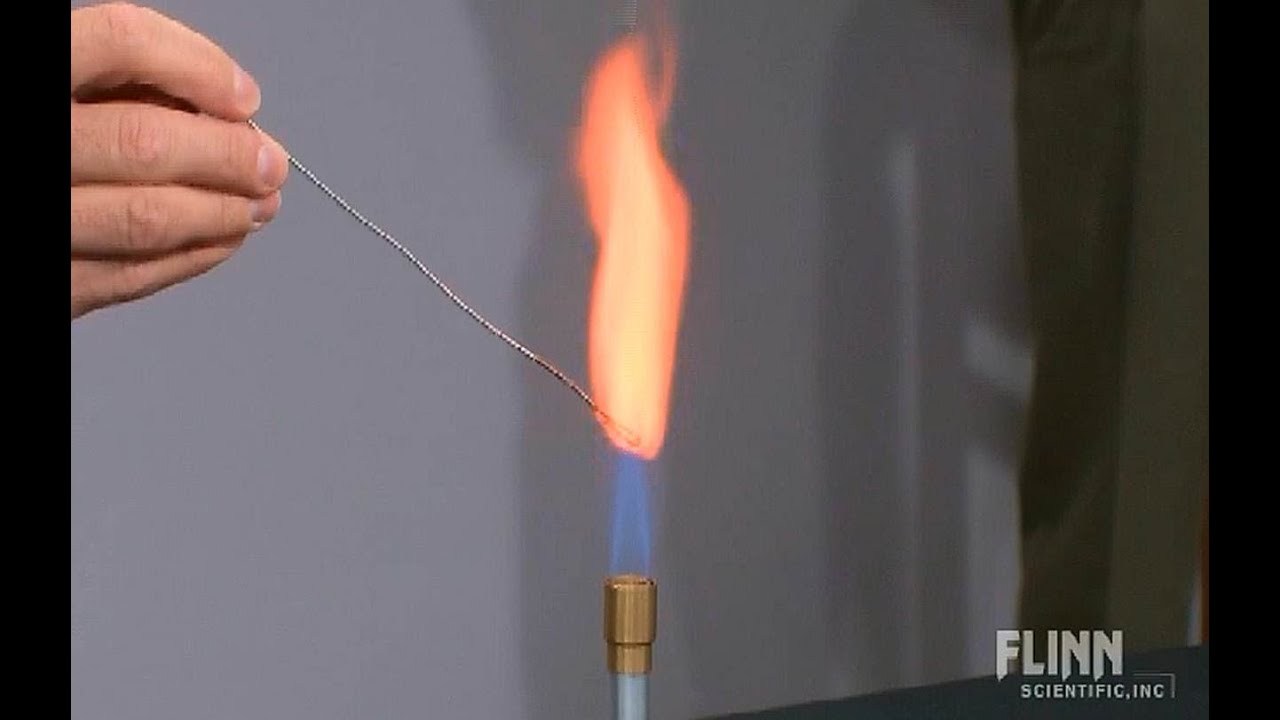 Flame Test Colors and Procedure (Chemistry)