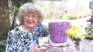Old Benny Hat Flower Pot With Dollies  In Ga. by helen wyatt 14,888 views 2 years ago 54 minutes