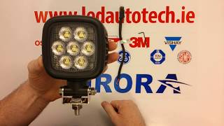 osram 105w led work light