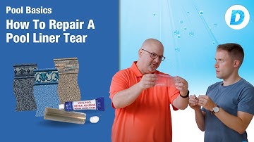 How To Repair a Pool Liner Tear