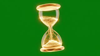 Animated Hourglass Green Screen | High Quality Asset