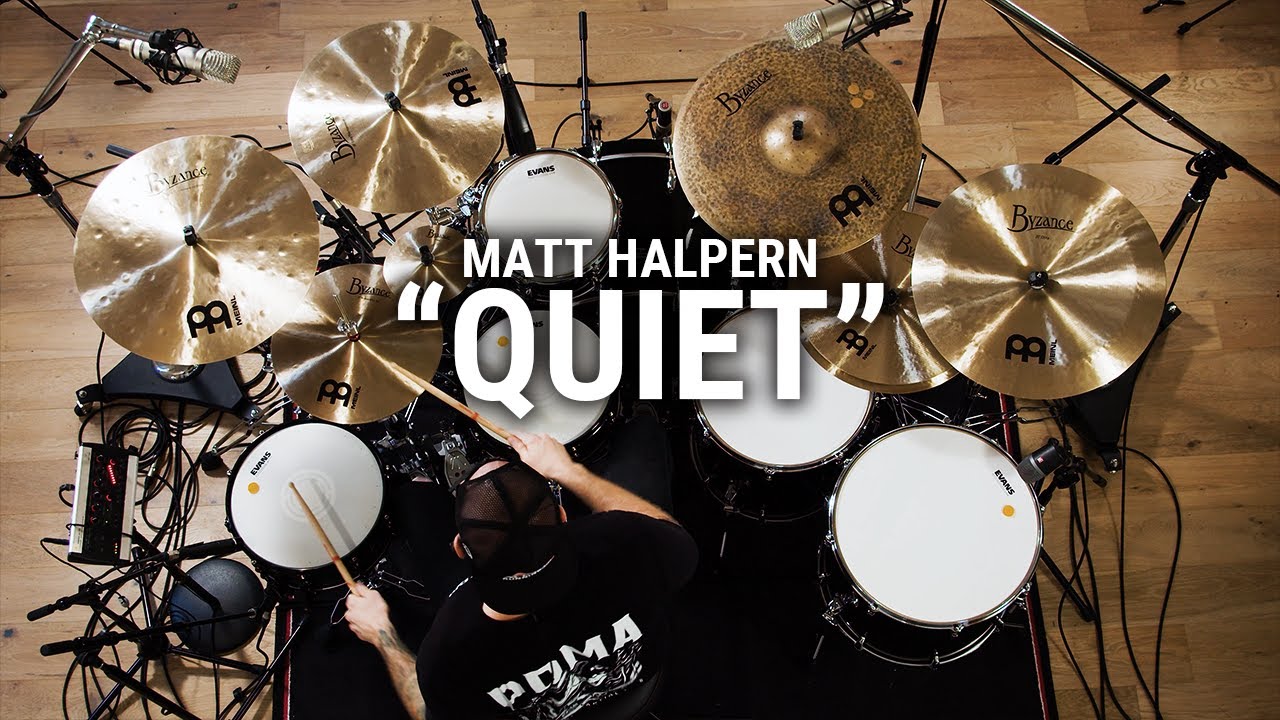 Meinl Cymbals - Matt Halpern - "Quiet" by Four Seconds Ago