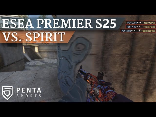 ESEA Premier Season 25 Europe: PENTA Sports VS. Spirit