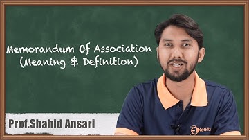 Introduction to Memorandum of Association - Documents Related to Formation of Company