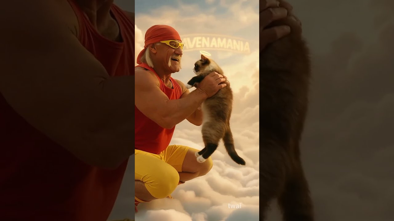 Hulk Hogan Grumpy Cat Reunite In Heaven Wwe Hulkhogan