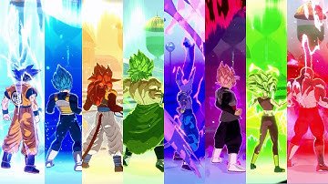 Dragon Ball Sparking Zero - All Characters Ki Charge