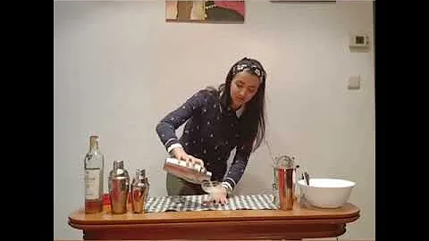 KATHERINE ORTIZ -  SPAIN  - WHISKY SOUR cocktail