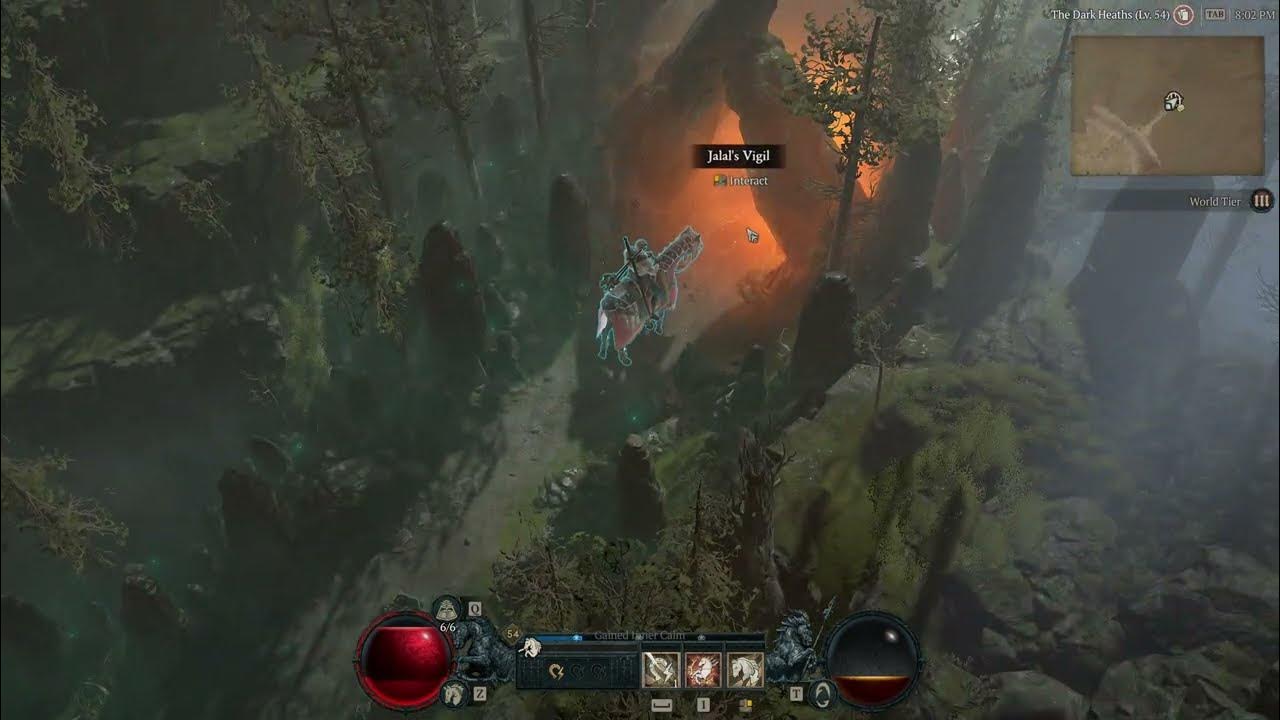 Jala's Vigil Dungeon Location, Diablo 4 (Bladedancer's Aspect) YouTube