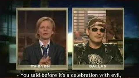 King Diamond Interview on Danish TV (with subtitles)