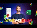 How to Get Data From Google Maps Using Instant Data Scraper | Chrome Extension