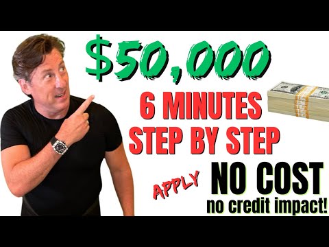 $50,000 to $500K 6 MINUTE FAST Funding Loan Step by Step