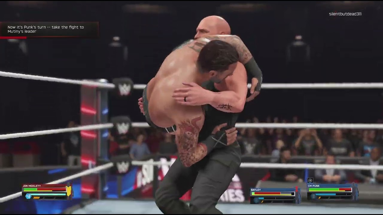 WWE 2K25 myrise mode ft.Jon Moxley and Marina ShafirPart 23 Death Riders Implode