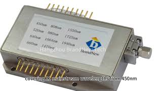 High Efficiency Multi Band Detachable Fiber Coupled Laser Diode Scientific Research