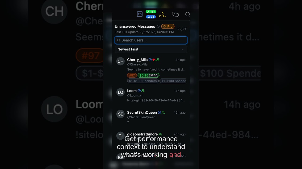 FBuddy.net - Your Fansly Companion - Feature Highlights