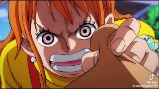 Nami Beats Up Luffy After The Onigashima And Cages Him Up