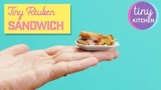 Tiny Reuben Sandwich | Tiny Kitchen