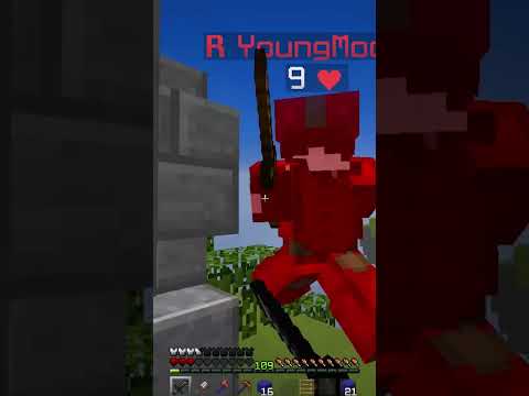 Крутой пуш в Бед Варс на Hypixel #shorts