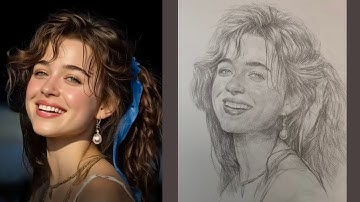 How to Draw a Portrait for Beginners: Step-by-Step Process A Unique & Simple Method