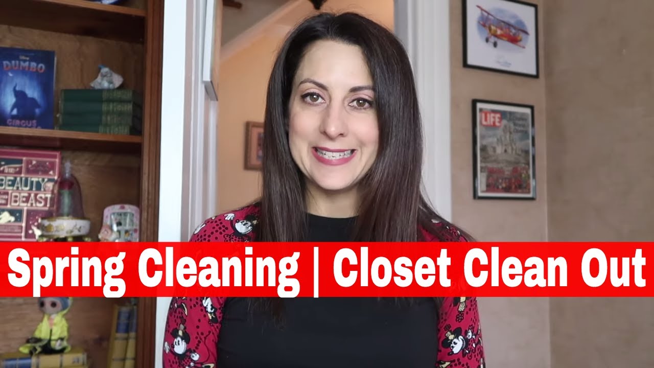 Spring Cleaning Closet Clean Out - YouTube