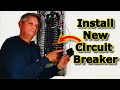 How to install a new circuit breaker diy avoid electrician