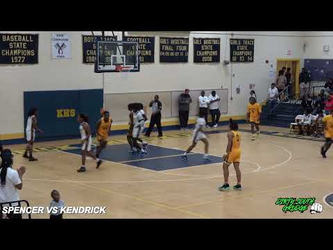 SPENCER VS KENDRICK HIGH SCHOOL BASKETBALL 2022