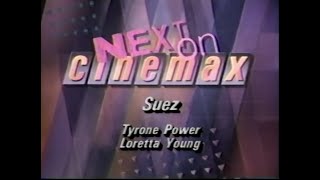 CINEMAX Next: Suez, Wilson (June 7th, 1988)