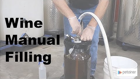 Petainer Kegs | Wine Manual Filling
