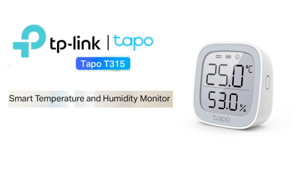 Tapo T315 - Smart Temperature and Humidity Monitor 