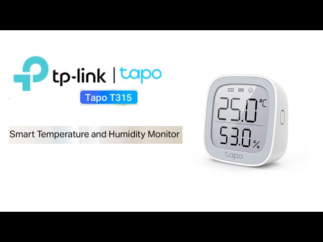 Tapo T315 - Smart Temperature and Humidity Monitor 