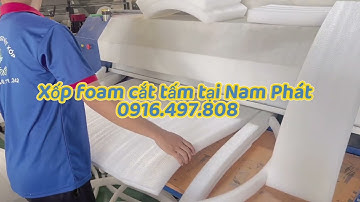 XỐP PE FOAM CẮT TẤM TẠI TPHCM - BÌNH DƯƠNG
