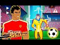 S4 E 4 - 6 COMPILATION! | SupaStrikas Soccer kids cartoons | Super Cool Football Animation | Anime
