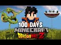 I Spent 100 Days in Minecraft Dragon Ball Z... Here's What Happened
