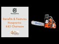 445 Husq Chainsaw blast