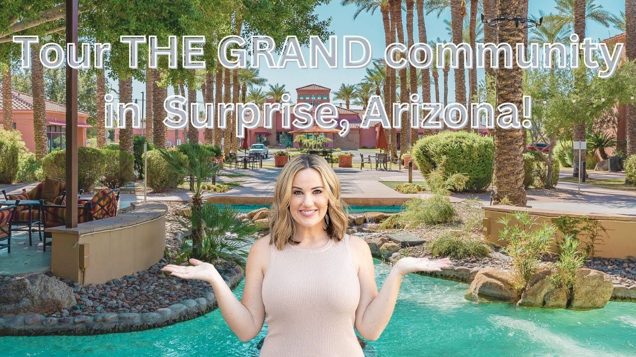 Tour The Grand, a 55+ Community in Surprise Arizona!