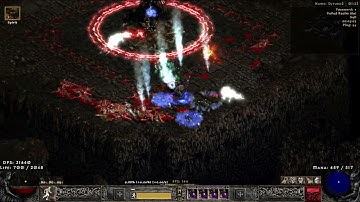 PD2 S11 HC 2nd Sorceress to kill Lucion