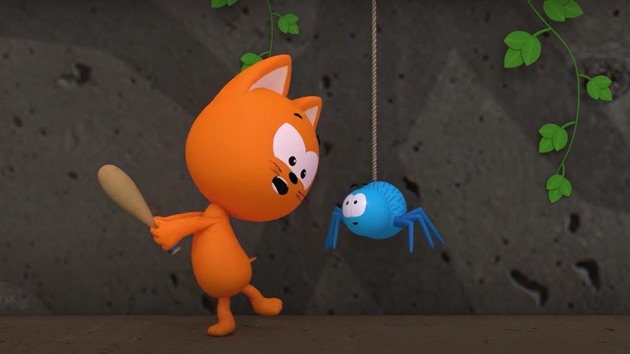 ПРЕМЬЕРА! Новые серии - Игра-бродилка 2 - Котэ ТВ - Игры с котёнком Котэ