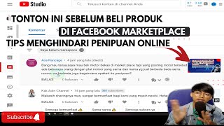 🔴TIPS TO AVOID ONLINE SHOP SCAMS ON FACEBOOK MARKETPLACE