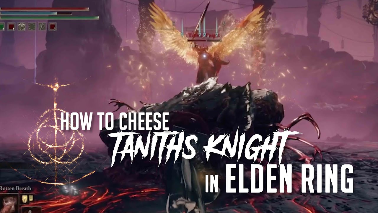 How to Find and Cheese Tanith's Knight in Elden Ring (Easy Kill) YouTube