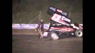 Tony Stewart / Kevin Ward Accident, 1/20th Speed Slow Motion Version