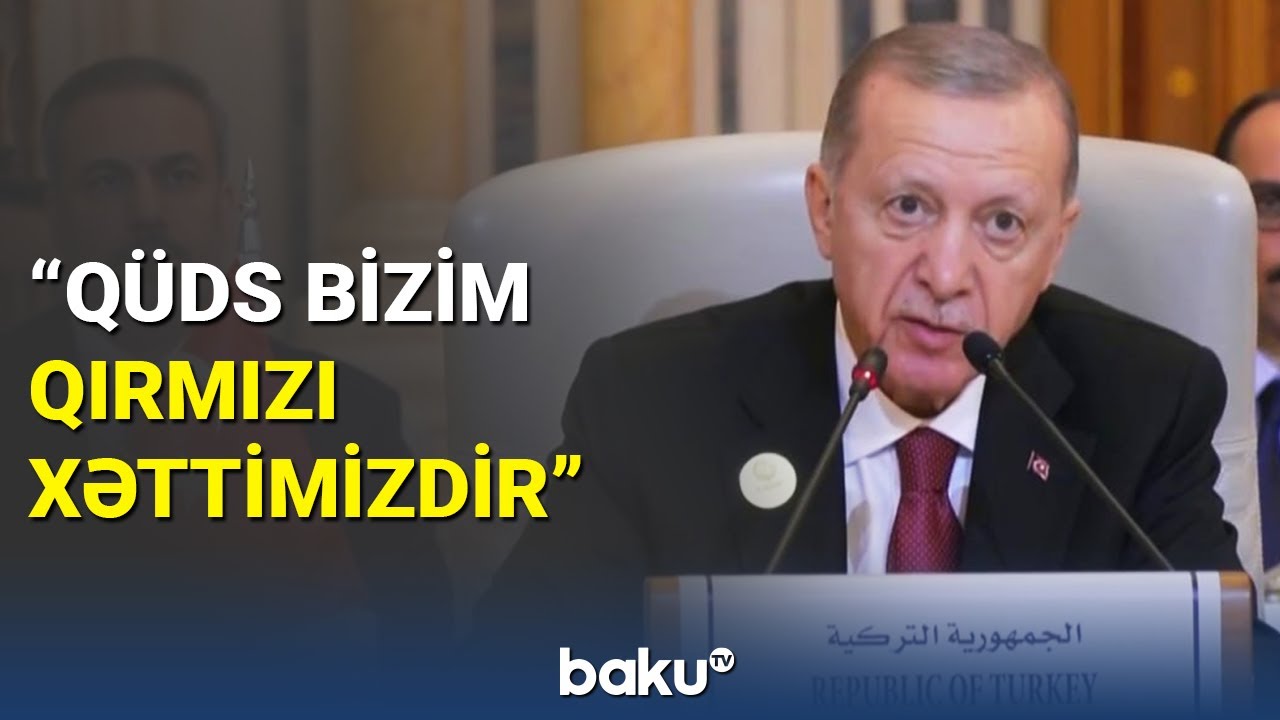 Tayib R Rəcəb Tayyib Ərdoğan Səudiyyə Ərəbistanında çox sərt danışdı - YouTube